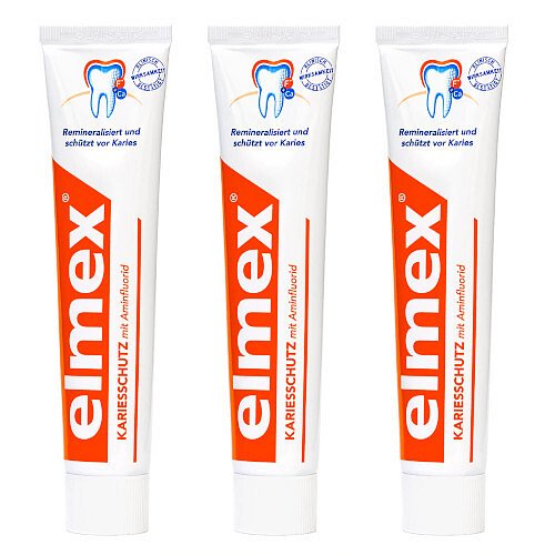 Elmex Caries Protection zubní pasta 3 x 75 ml