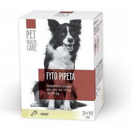 PET HEALTH CARE pipeta pro psy 10-20kg 3ks