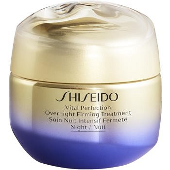 Shiseido Vital Perfection Overnight Firming Treatment noční liftingový a zpevňující krém 50 ml