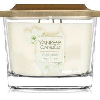 Yankee Candle Elevation Sheer Linen vonná svíčka střední 347 g