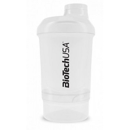 BiotechUSA Wave+ Nano shaker 300ml (+150ml) Opal White