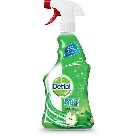 DETTOL Antibakteriální sprej na povrchy Zelené jablko 500ml