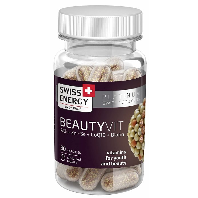 Swiss Energy BEAUTYVIT Kapsle s postupným uvolňováním 30ks