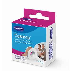 Náplast COSMOS cívková pevná 2.5cmx5m 1ks