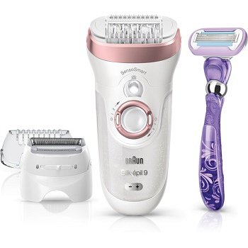 Braun Silk-épil 9 SensoSmart Wet & Dry 9/870 epilátor s inteligentním senzorem tlaku