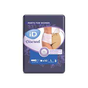 iD Discreet Pants Large Extra Plus absorpční kalhotky 10 ks