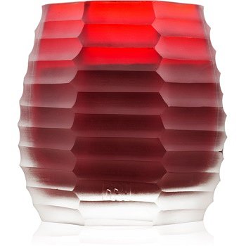 ONNO Cubo Manyara vonná svíčka (red) 11,5 x 13 cm