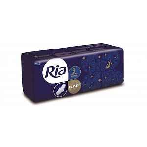 Ria Classic Night menstruační vložky 9 ks