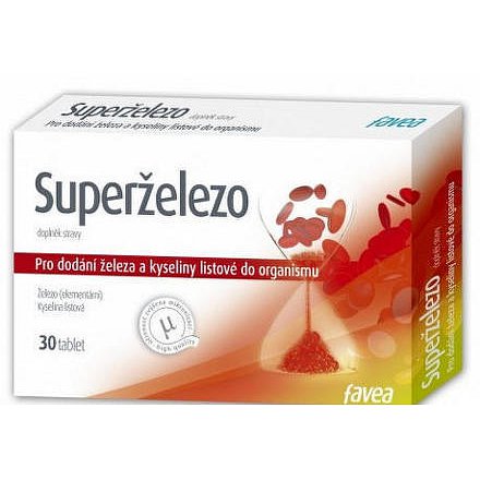 Superželezo 30 tablet