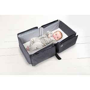 Doomoo Baby travel přebalovací a přenosná taška Grey 1 ks