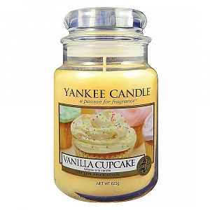 YANKEE CANDLE Classic Vanilla Cupcake velký 623 g