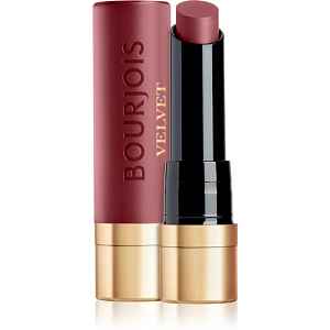 Bourjois Rouge Velvet The Lipstick dlouhotrvající rtěnka s matným efektem odstín 52 Spicy Fig 2.4 g