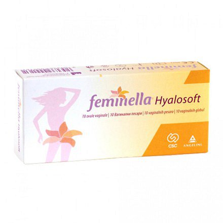 FEMINELLA Hyalosoft 10 vaginálních globulí
