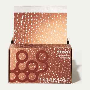 Framar Texturovaná fólie koloušek - Fawn, 13x28 cm, 500 ks