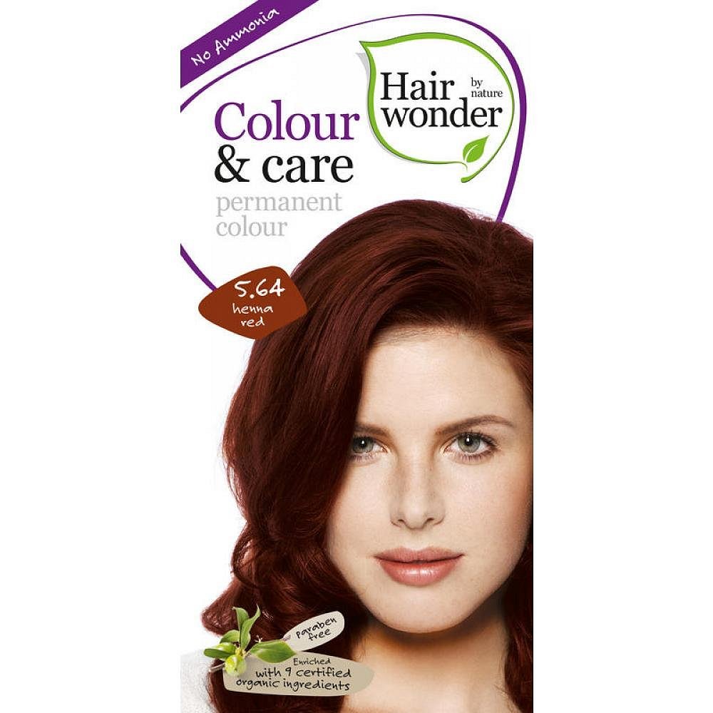 HAIRWONDER Dlouhotrvající barva – červená henna 5.64 – 100 ml