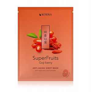 KORIKA SuperFruits Goji anti-aging sheet maska 25 g