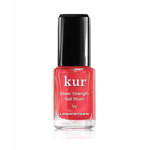 Londontown kur Sheer Strength Nail Blush Poppy zpevňující lak na nehty 12 ml