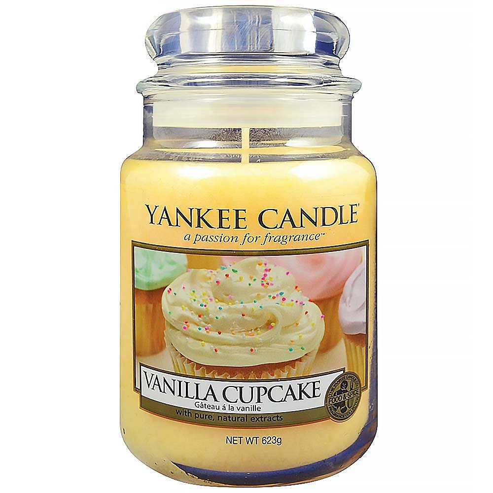 YANKEE CANDLE Classic Vanilla Cupcake velký 623 g