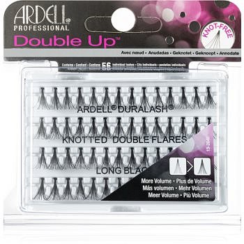 Ardell Double Up trsové nalepovací řasy bez uzlíku velikost Medium Black