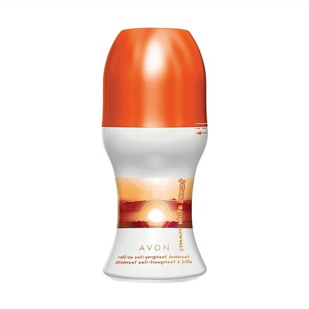Avon Kuličkový deodorant antiperspirant Summer White Sunset 50 ml