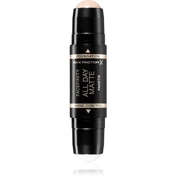 Max Factor Facefinity All Day Matte make-up a podkladová báze v tyčince odstín 55 Beige 11 g