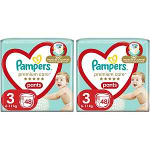 Pampers Premium Care Pants Size 3 sada pro miminka a děti