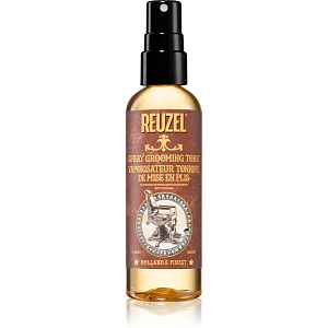 Reuzel Spray Grooming Tonic termoochranný sprej pro úpravu žehličkou a kulmou pro přirozenou fixaci pro jemné vlasy 100 ml