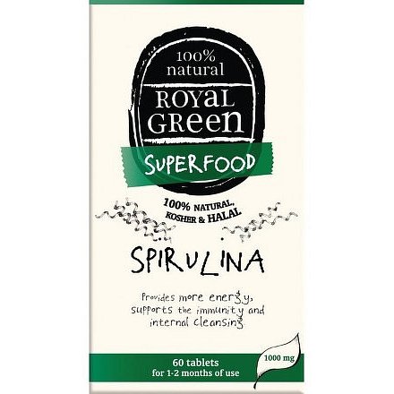 Royal Green Bio Spirulina 60 kapslí