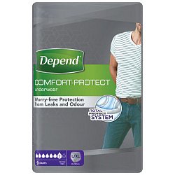 Depend Normal pro muže L/XL absorpční natahovací kalhotky 9 ks