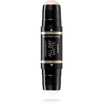 Max Factor Facefinity All Day Matte make-up a podkladová báze v tyčince odstín 45 Warm Almond 11 g