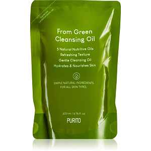 Purito From Green čisticí pleťový olej – náhradní náplň 200 ml