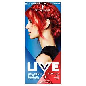 Schwarzkopf Live Ultra Brights or Pastel barva na vlasy Red 92 50 ml