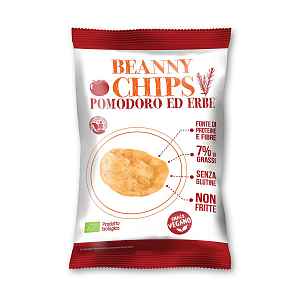 Beanny Chips rajčata a bylinky BIO 40 g