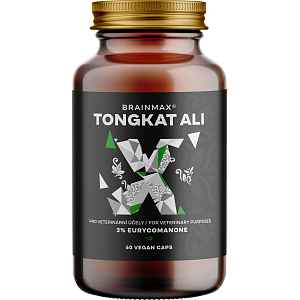 BrainMax T0ngkat Ali, extrémně silný extrakt, 500 mg, 60 rostlinných kapslí