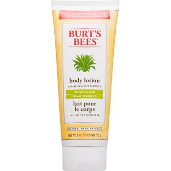 Burt’s Bees Aloe & Buttermilk tělové mléko na citlivou pokožku s aloe vera  170 g