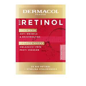Dermacol Bio Retinol Pleťová Maska 2x8ml