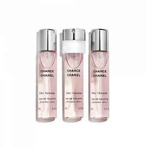 Chanel Chance Eau Tendre toaletní voda (3 x náplň) pro ženy 3x20 ml