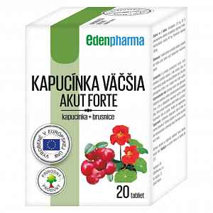 Edenpharma Lichořeřišnice větší akut forte tablety 20