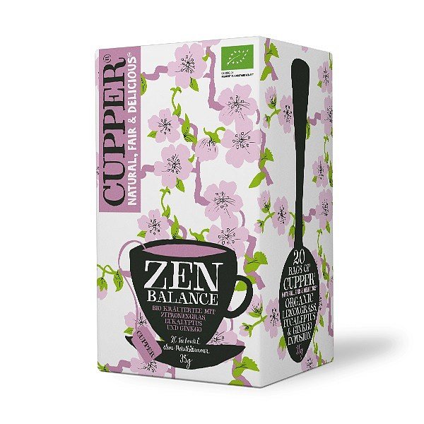 Cupper BIO čaj Zen Balance 20 n.s.