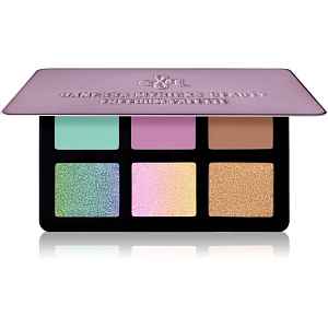 Danessa Myricks Beauty Pastel Dream Mini Freedom Palette multifunkční paleta na obličej 6x1.2 g