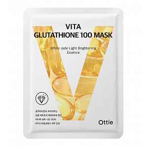 Ottie 100 Mask Vita Glutathion plátýnková maska 25 ml