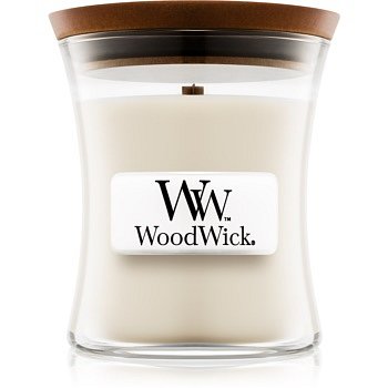 Woodwick Island Coconut vonná svíčka 85 g s dřevěným knotem