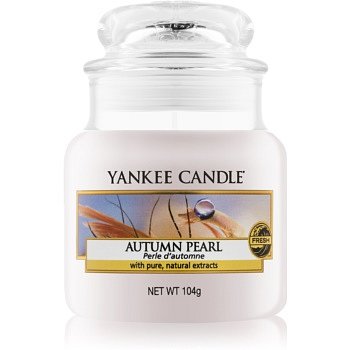 Yankee Candle Autumn Pearl vonná svíčka Classic malá 104 g