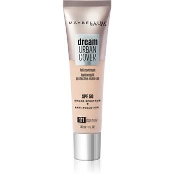 Maybelline Dream Urban Cover vysoce krycí make-up odstín 111 Cool Ivory 30 ml