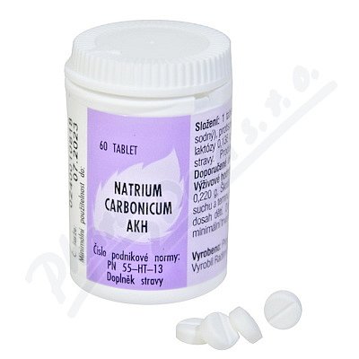 Natrium carbonicum AKH por.tbl.60