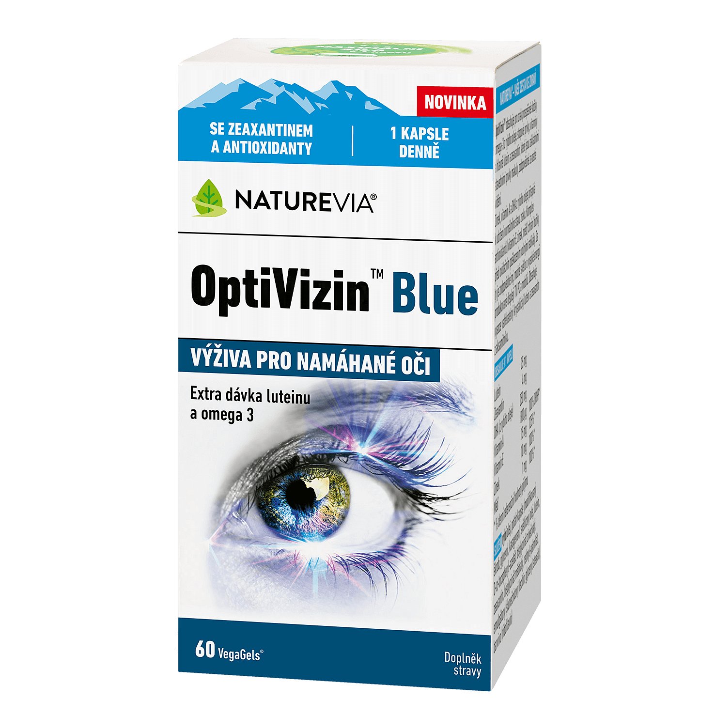 NatureVia OptiVizin Blue 60 kapslí