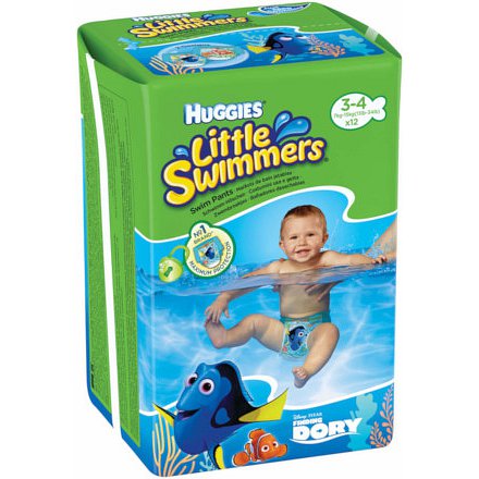 Plenky do vody Little Swimmers pro kojence a batolata s váhou 7–15kg 12ks