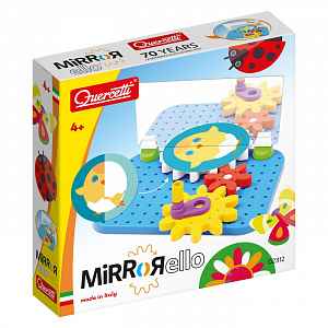 Quercetti Mirrorello - ozubená kolečka se zrcadlem