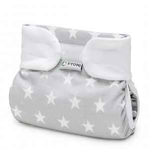 T-tomi Ortopedické abdukční kalhotky PLUS - suchý zip Grey stars (5-9kg)