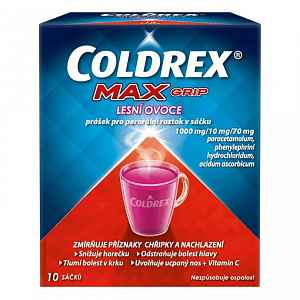 Coldrex MAXGrip horký nápoj lesní ovoce 10 ks